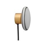 Shade S1 Wall Sconce - Brass / Black
