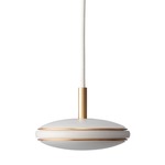 Shade S1 Pendant - Discontinued Model - Brass / White