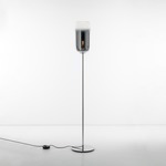 Gople Floor Lamp - Chrome / Silver Gradient