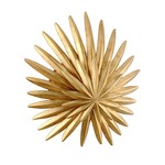 Savvy Wall Sconce - Vintage Gold Leaf