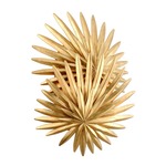 Savvy Wall Sconce - Vintage Gold Leaf
