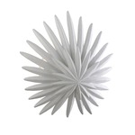 Savvy Wall Sconce - Gesso White