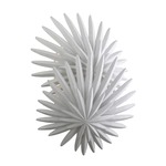 Savvy Wall Sconce - Gesso White
