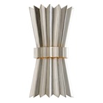 Moxy Hourglass Wall Sconce - Silver Leaf