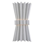 Moxy Hourglass Wall Sconce - Gesso White