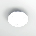 Here Comes The Sun Mini Round Canopy - White