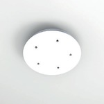 Here Comes The Sun Mini Round Canopy - White