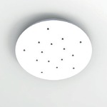 Here Comes The Sun Mini Round Canopy - White