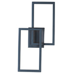 Traverse Bathroom Vanity Light - Black / White