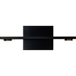 Aurora Wall Sconce - Satin Brushed Black / Acrylic