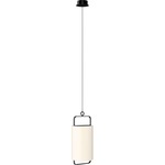 Minimalism Pendant - Matte Black / Cream White