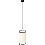 Minimalism Pendant - Matte Black / Cream White