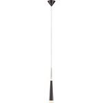 Meteor Mini Pendant - Satin Dark Gray / Acrylic