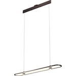 Elara Pendant - Deep Taupe