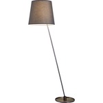 Mika Floor Lamp - Deep Taupe / Grayish Green