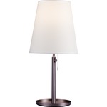 Ringo Table Lamp - Deep Taupe / Cream White