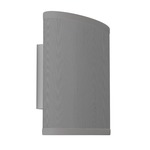 Erik Wall Sconce - Brushed Nickel / Silk Gunmetal