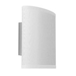 Erik Wall Sconce - Brushed Nickel / Silk White