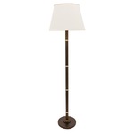 Barton Floor Lamp - Chestnut Bronze / Natural