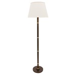 Barton Floor Lamp - Chestnut Bronze / Natural