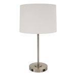 Brandon Table Lamp - Satin Nickel