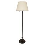 Randolph Floor Lamp - Oil Rubbed Bronze / Natural