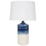 Scatchard Table Lamp - Blue / White