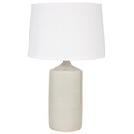 Scatchard Table Lamp - Gray Gloss