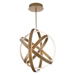 Kinetic Chandelier - Aged Brass