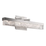 Minx Wall Sconce - Brushed Nickel / Crystal