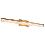 Minx Wall Sconce - Aged Brass / Crystal
