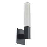 Cinema Wall Light - Black / Crystal