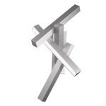 Chaos Wall Sconce - Brushed Aluminum