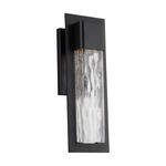 Mist Outdoor Wall Sconce - Black