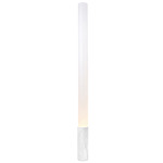 Elise Marble Floor Lamp - White Marble / Frosted