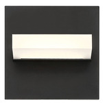 Olson LED Bathroom Vanity Light - Black / Frosted