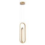 Demark Pendant - Satin Gold