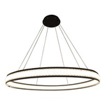 Forster Chandelier - Black / White