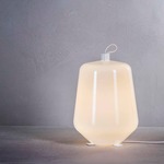 Luisa Table Lamp - Matte White / White