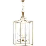 Bantry House Two Tier Chandelier - Antique Grid