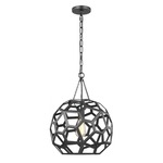 Feccetta Pendant - Midnight Black