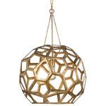 Feccetta Pendant - Antique Grid