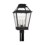 Falmouth Outdoor Light Post Lantern - Dark Weathered Zinc