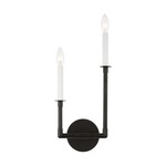 Bayview Two Light Wall Sconce - Aged Iron