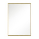 Kit Rectangular Mirror - Burnished Brass