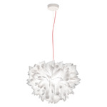 Veli Foliage Pendant - White / White