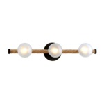 Nomad Bathroom Vanity Light - Bronze / Frosted