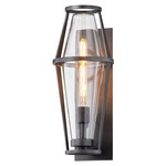 Prospect Outdoor Wall Sconce - Graphite / Clear