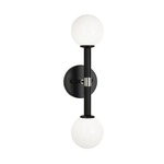 Stellar Wall Sconce - Black / Opal