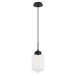 Irresistible Tube Organic Charm Pendant - Clear